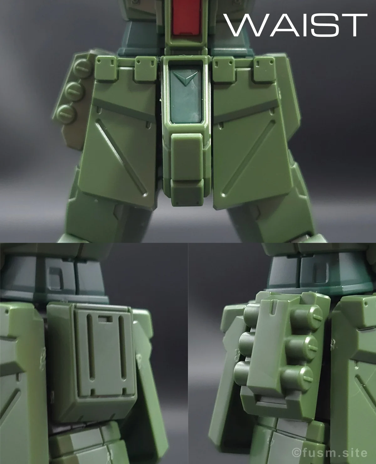 HG ジム・スパルタン レビュー 胴体ディテール 03