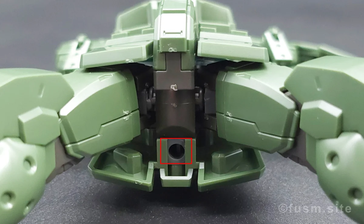 HG ジム・スパルタン レビュー 胴体ディテール 05