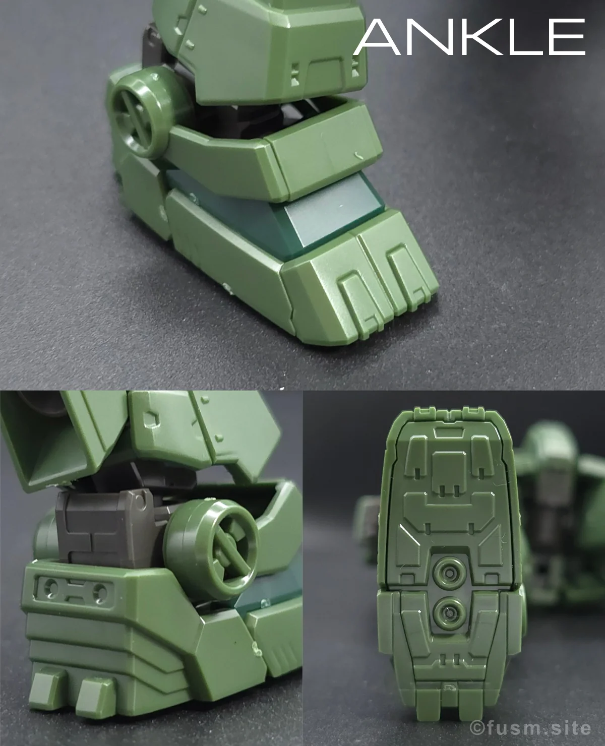 HG ジム・スパルタン レビュー 脚部ディテール 02