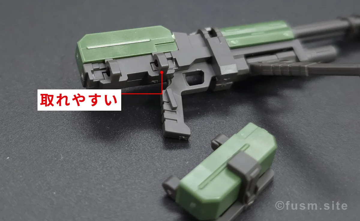 HG ジム・スパルタン レビュー 付属品 19