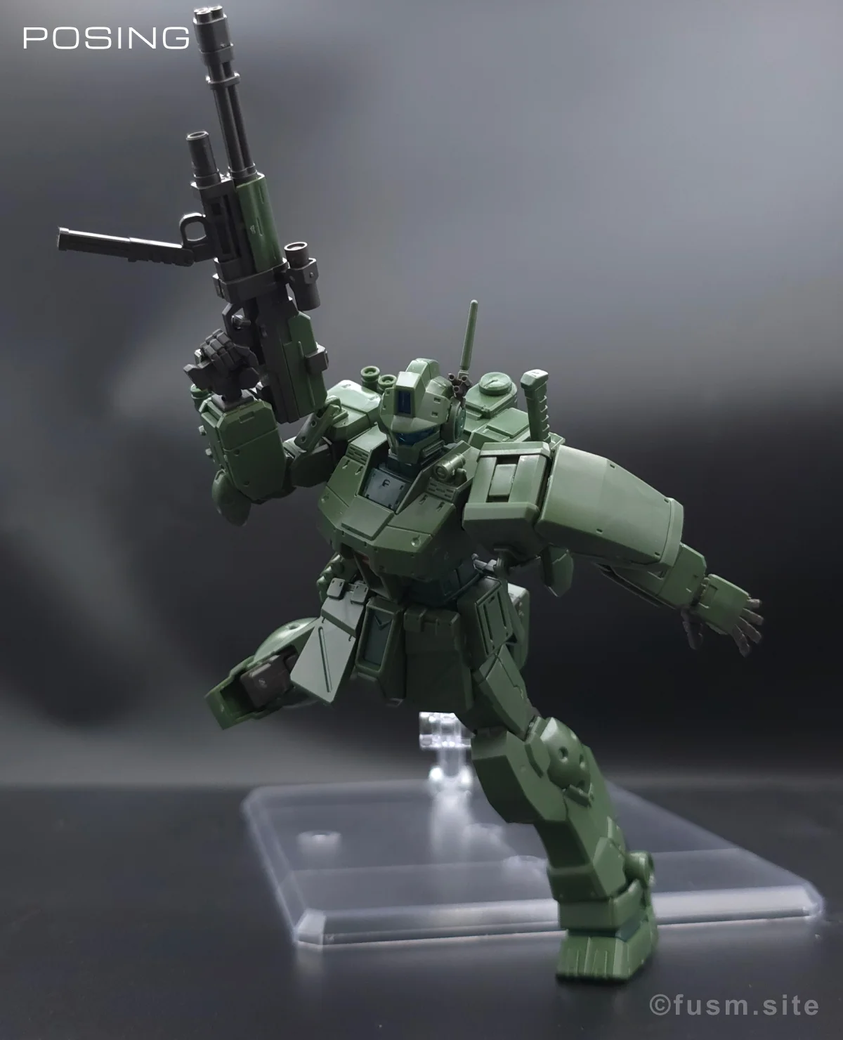 HG ジム・スパルタン レビュー ポージング 02