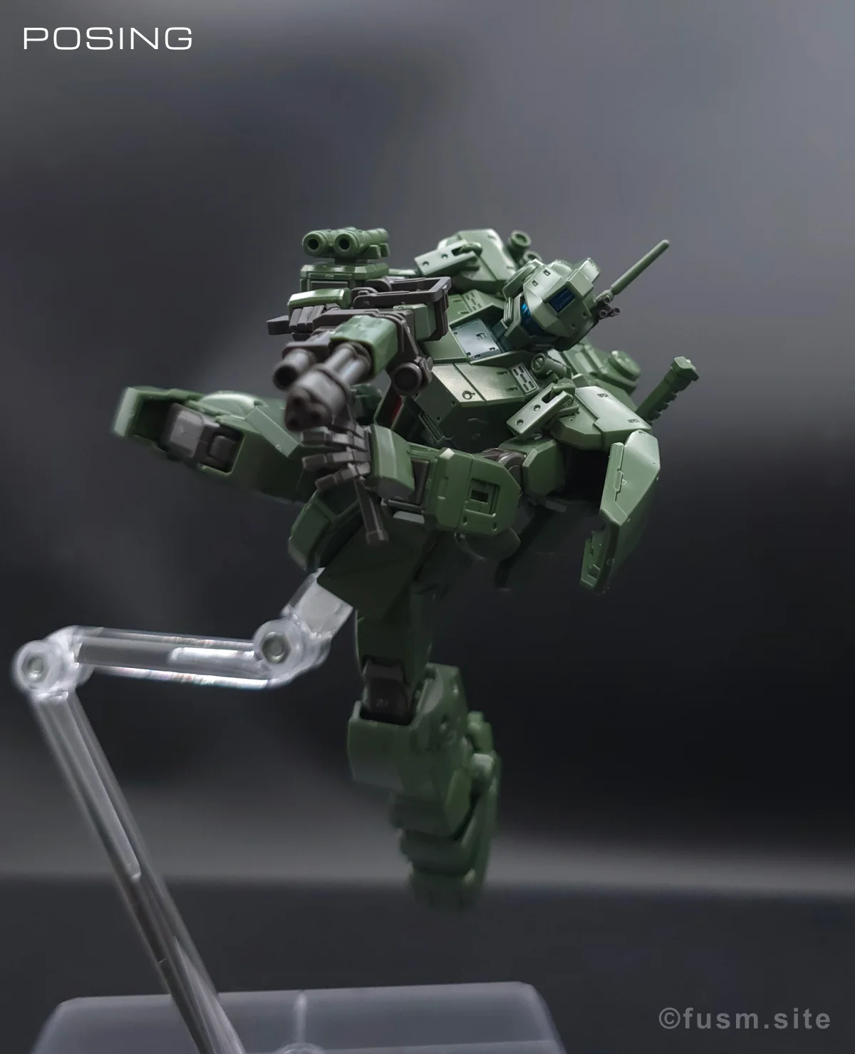 HG ジム・スパルタン レビュー ポージング 03