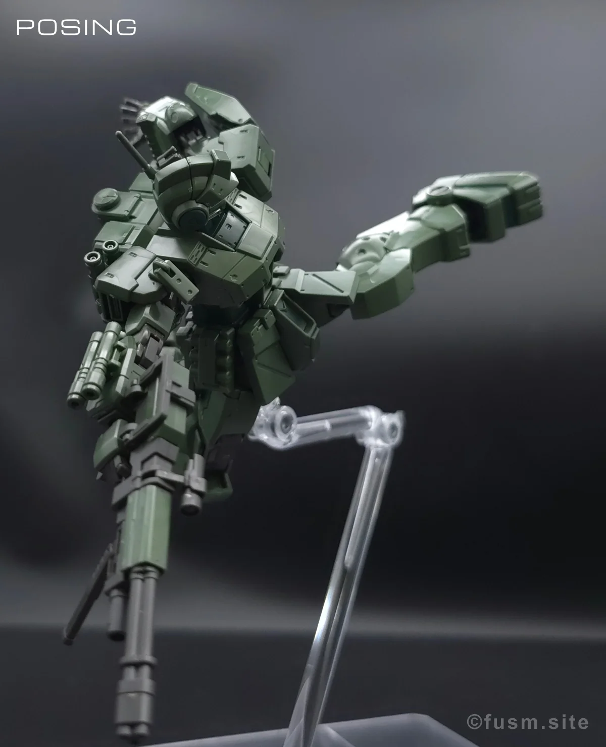 HG ジム・スパルタン レビュー ポージング 04