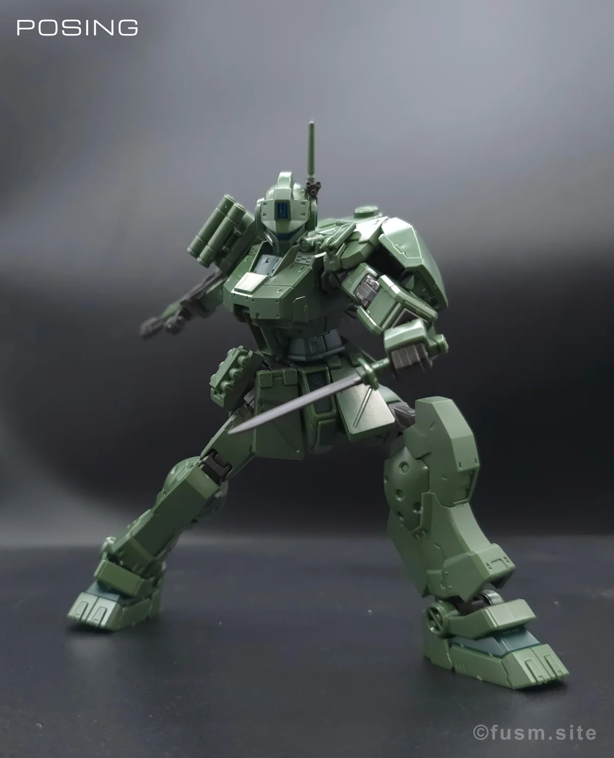 HG ジム・スパルタン レビュー ポージング 07