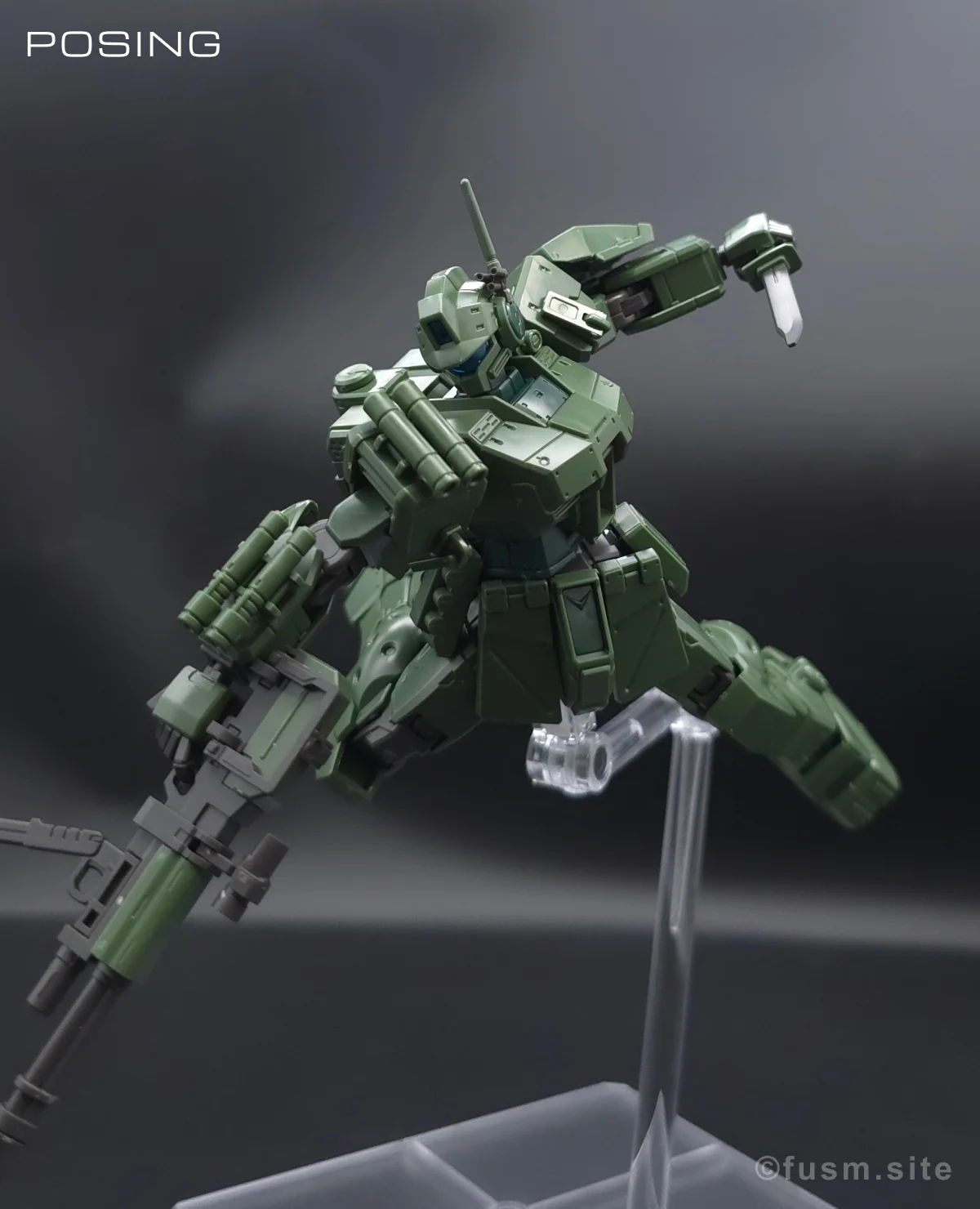 HG ジム・スパルタン レビュー ポージング 08