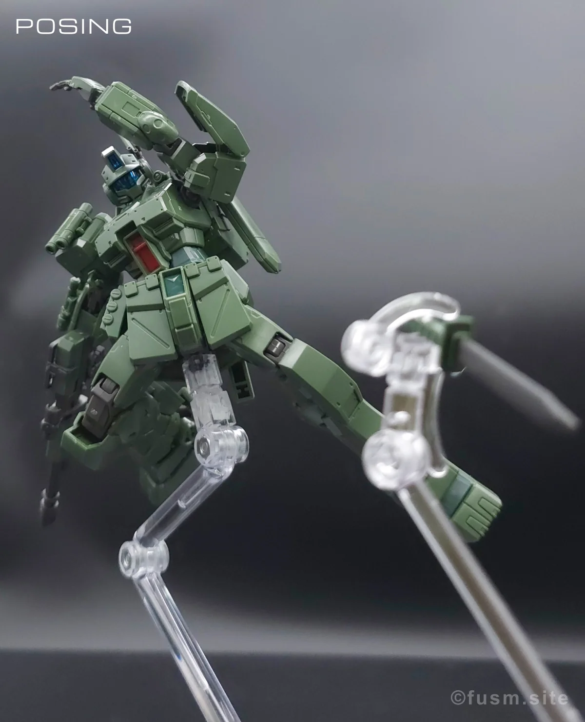HG ジム・スパルタン レビュー ポージング 09