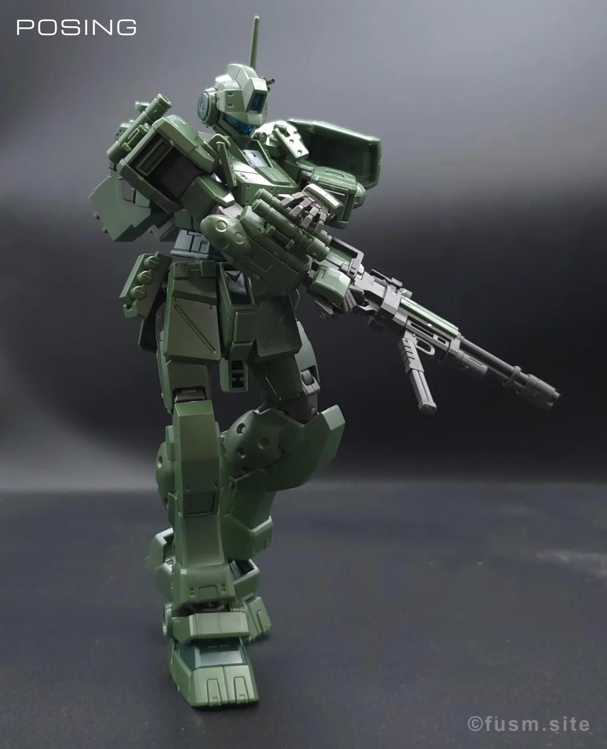 HG ジム・スパルタン レビュー ポージング 10