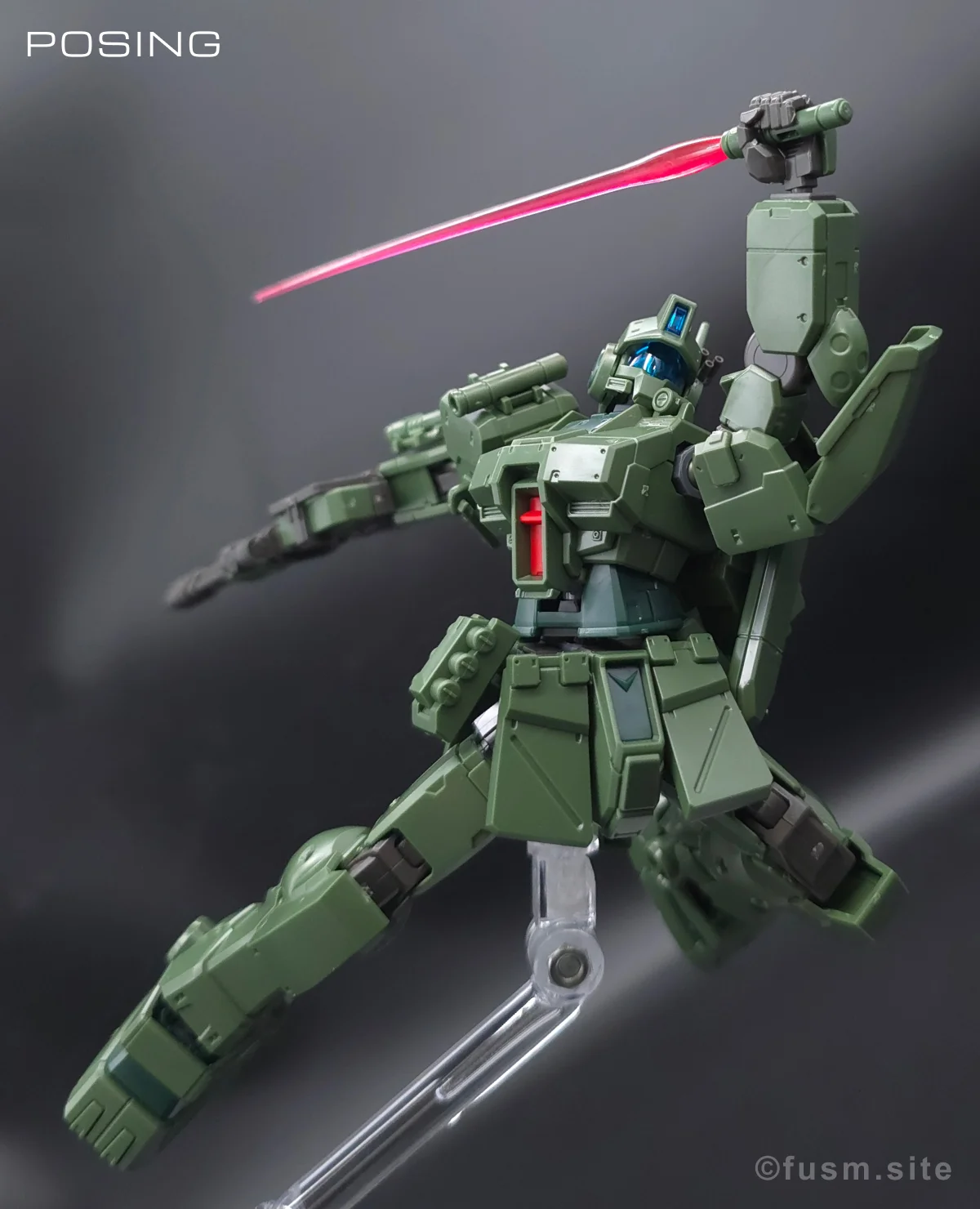 HG ジム・スパルタン レビュー ポージング 13