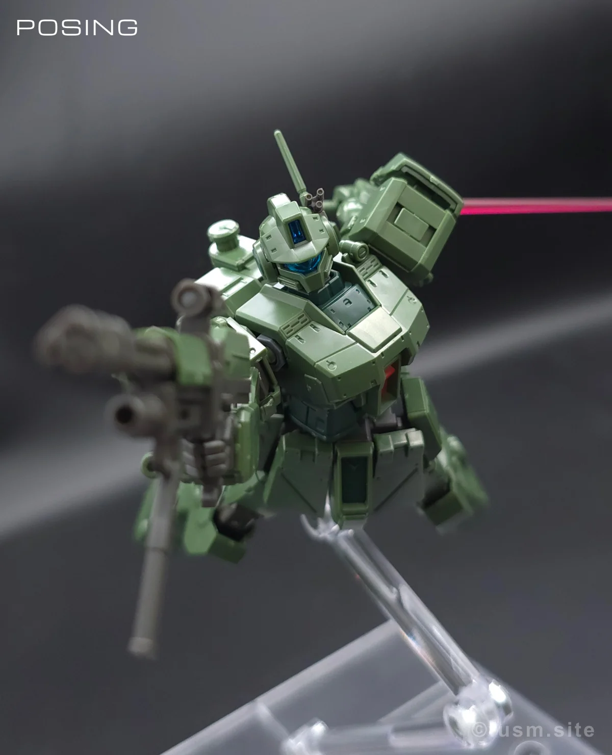 HG ジム・スパルタン レビュー ポージング 15