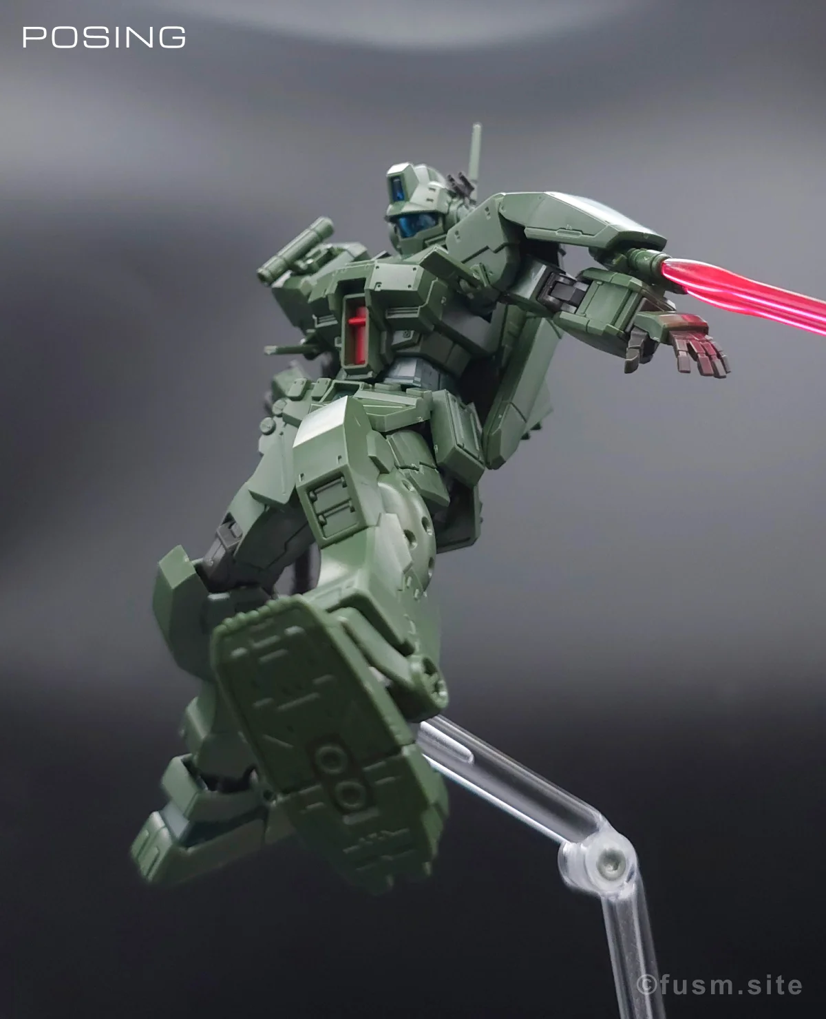HG ジム・スパルタン レビュー ポージング 19