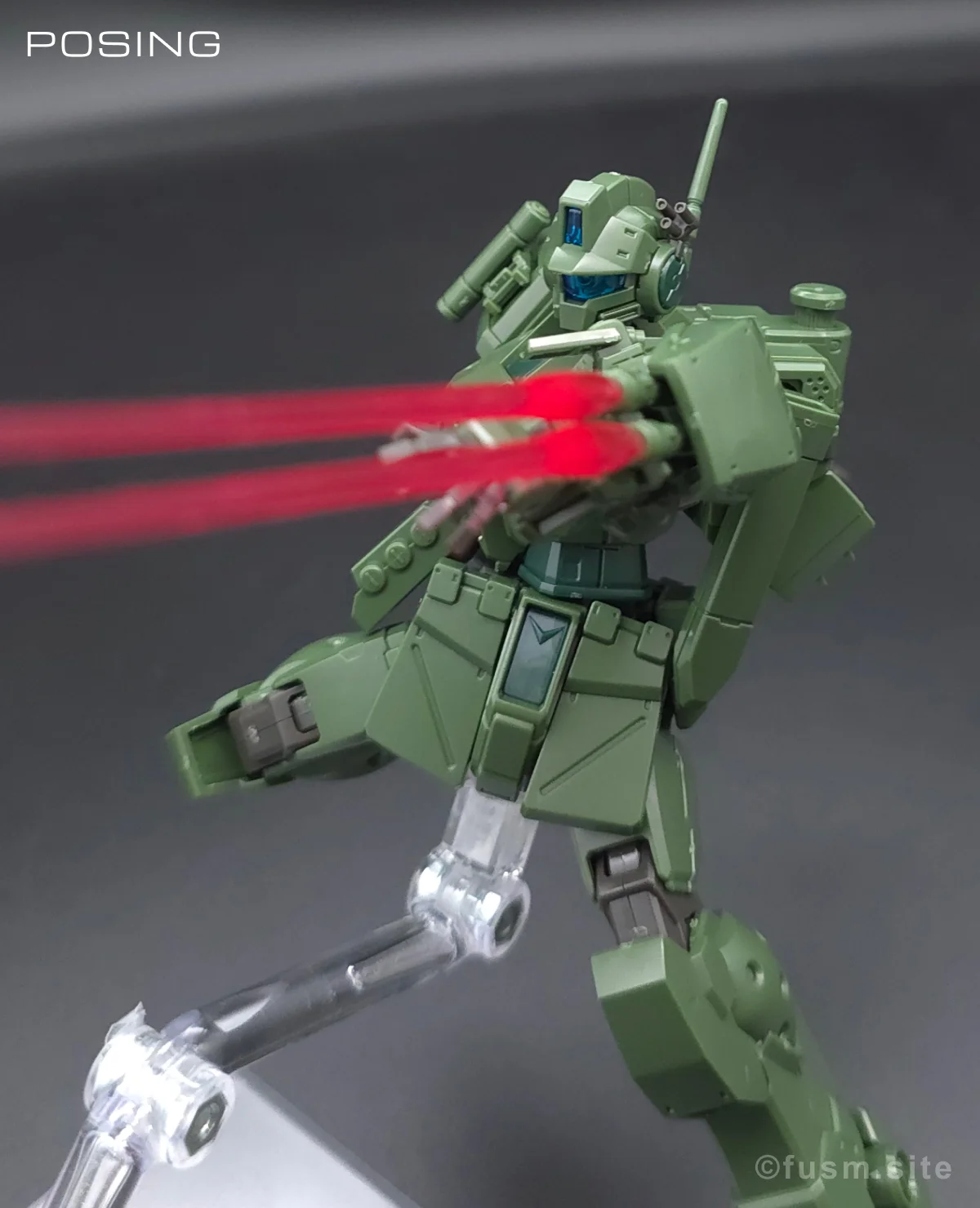 HG ジム・スパルタン レビュー ポージング 20