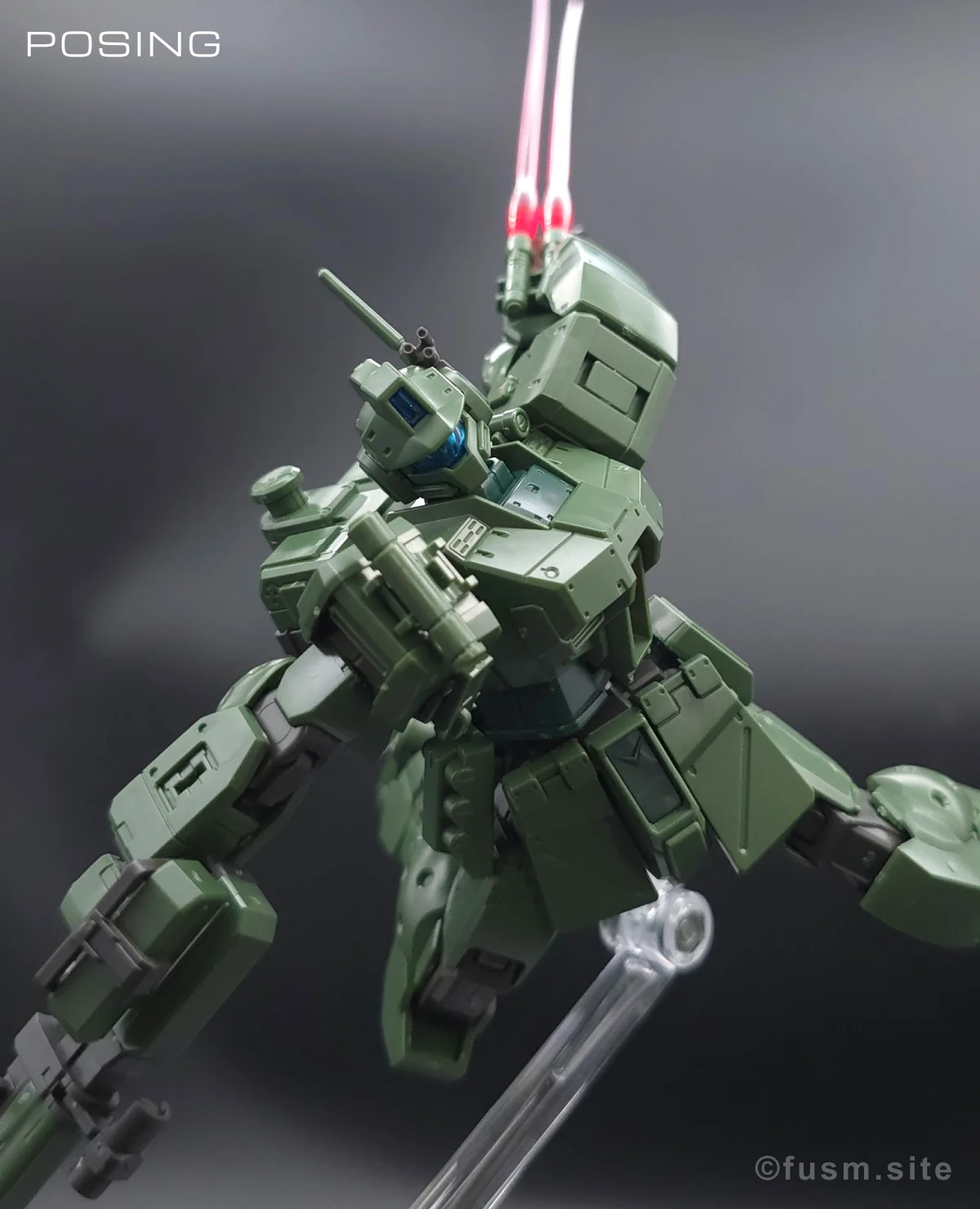 HG ジム・スパルタン レビュー ポージング 21