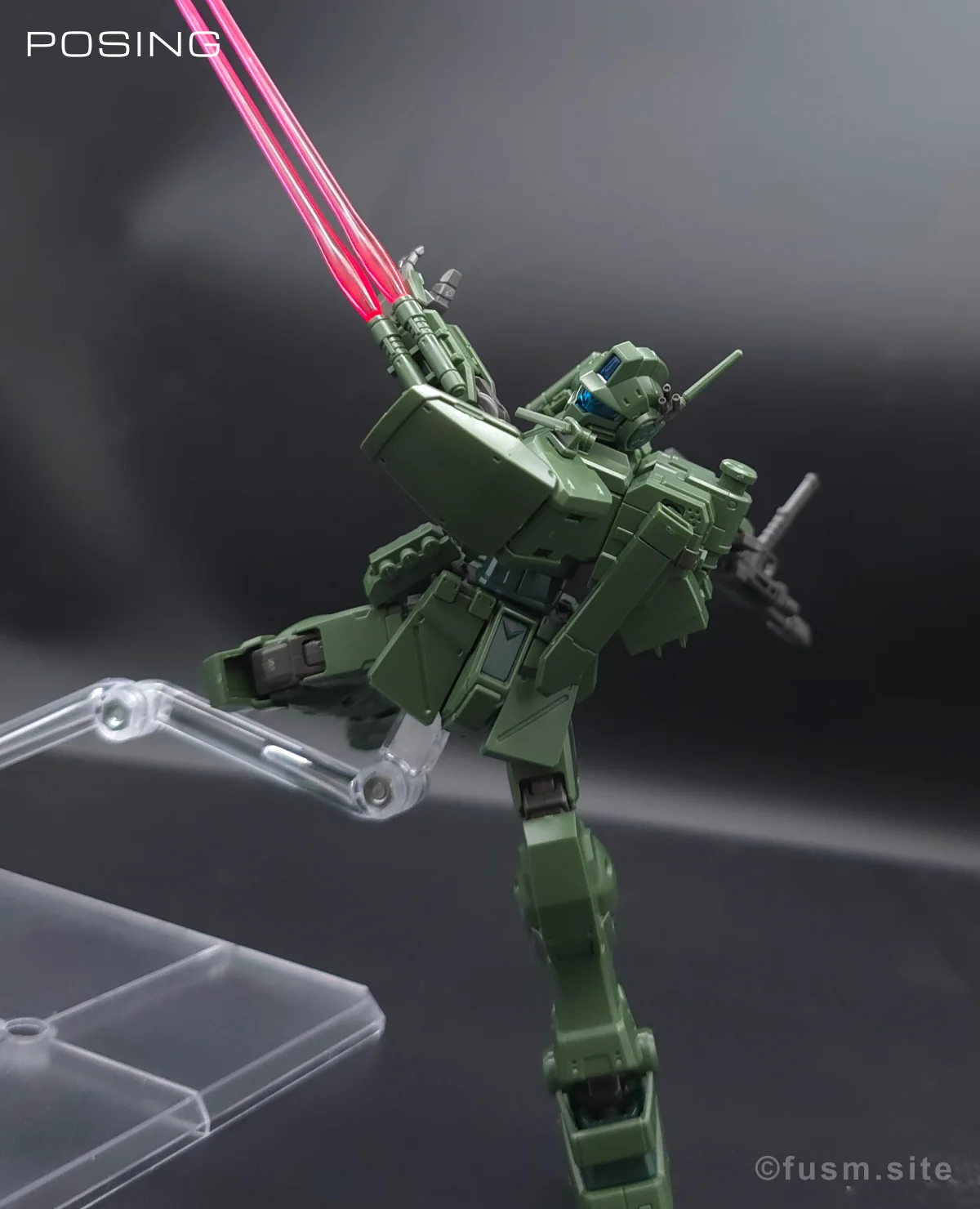HG ジム・スパルタン レビュー ポージング 22