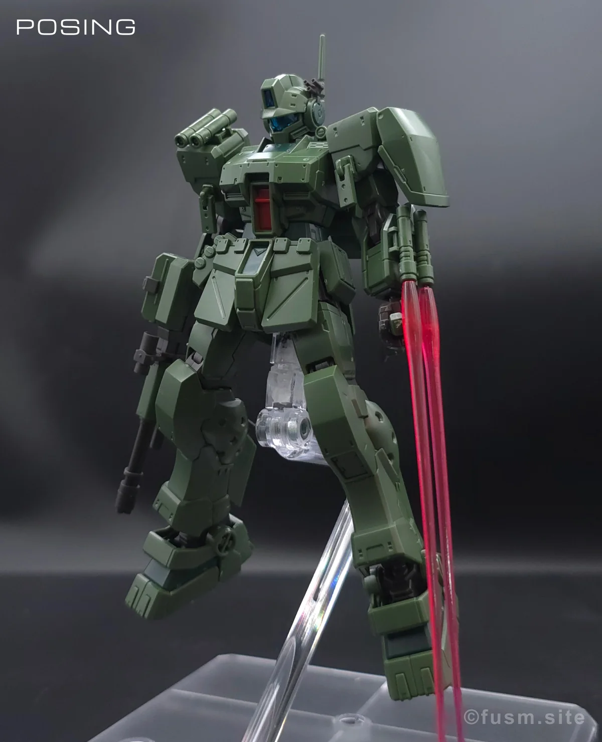 HG ジム・スパルタン レビュー ポージング 23