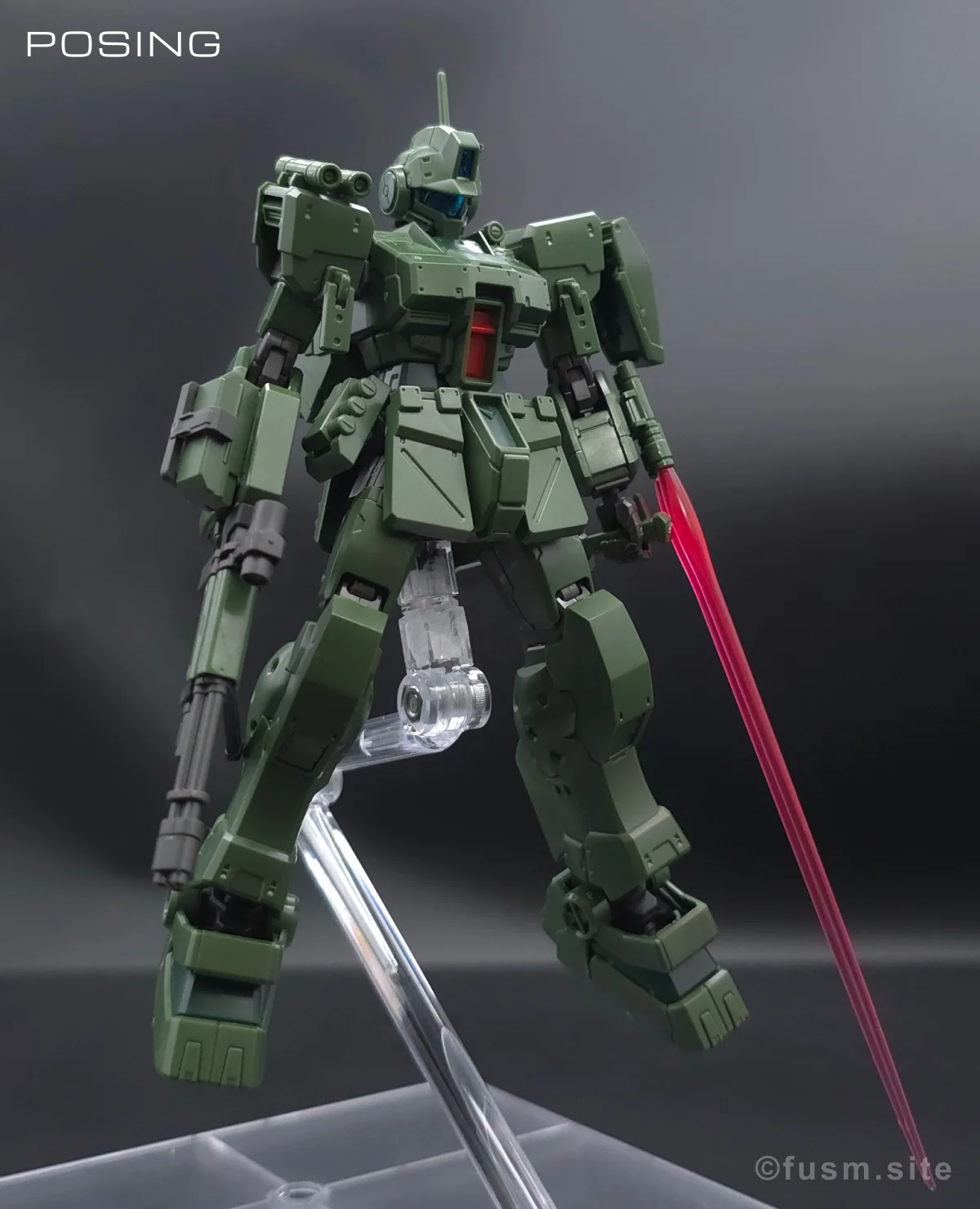 HG ジム・スパルタン レビュー ポージング 24