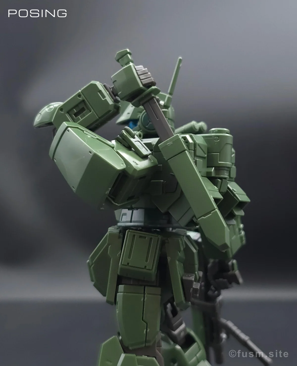 HG ジム・スパルタン レビュー ポージング 25