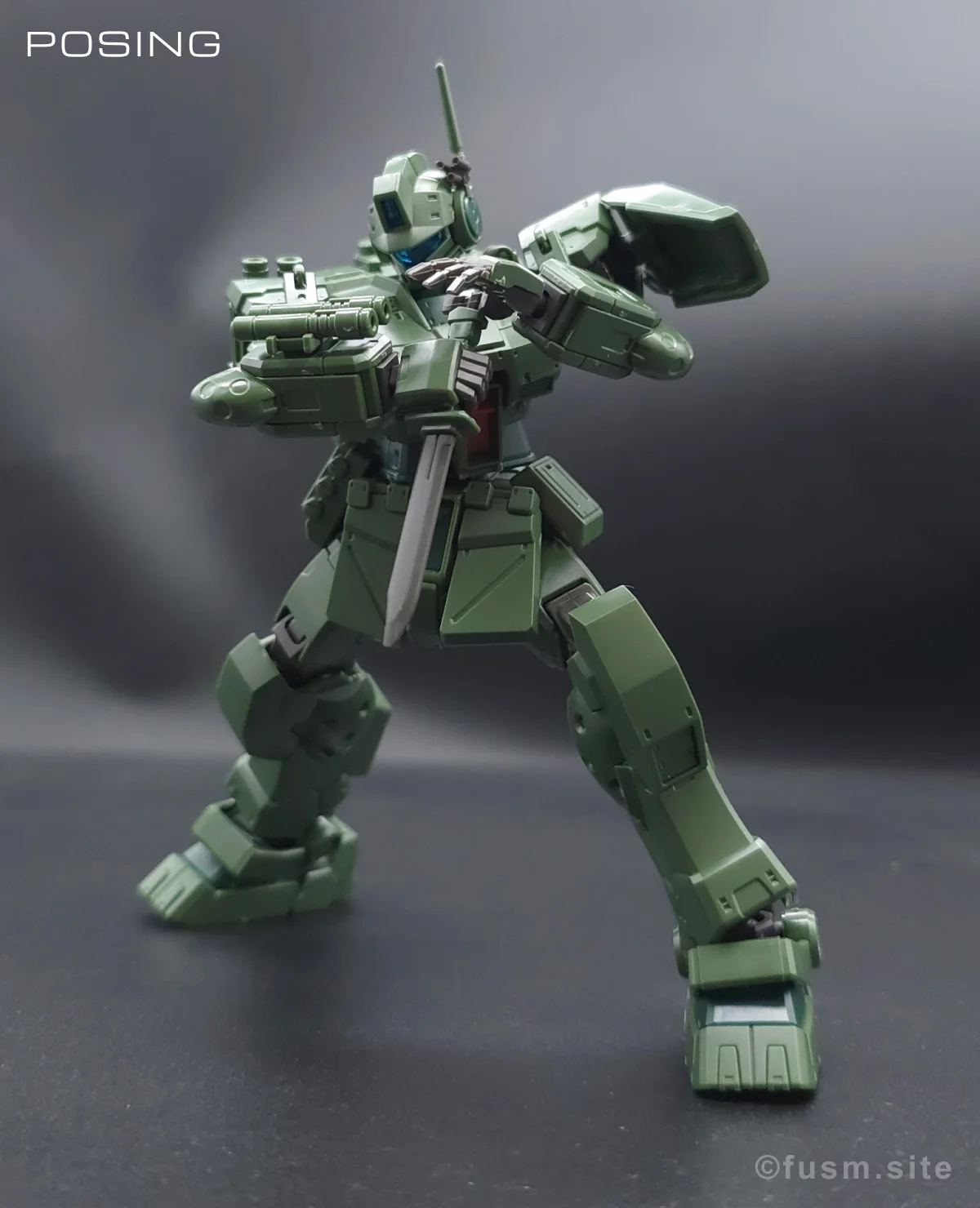 HG ジム・スパルタン レビュー ポージング 26