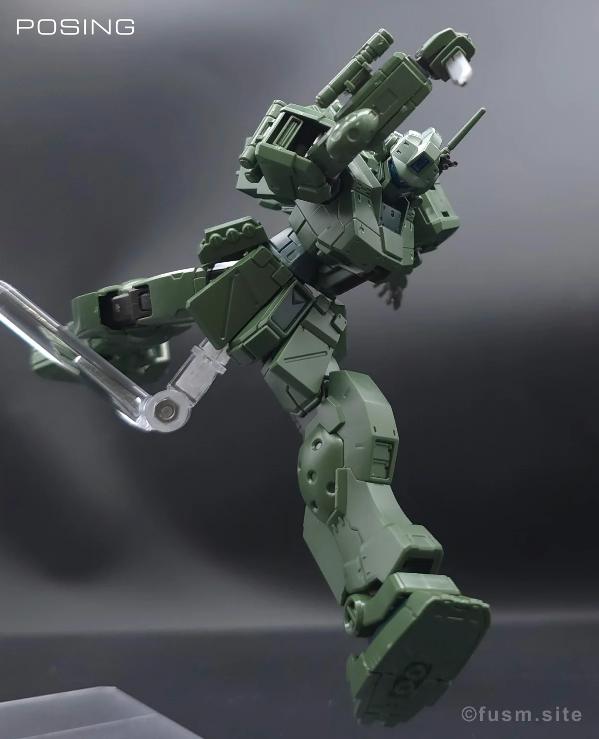 HG ジム・スパルタン レビュー ポージング 27
