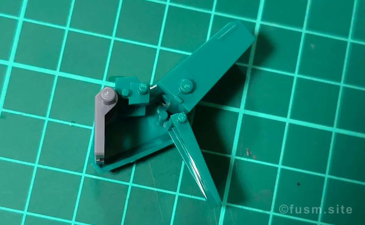 HGUC ドーベン・ウルフ レビュー パーツ・構造・組み立て 02