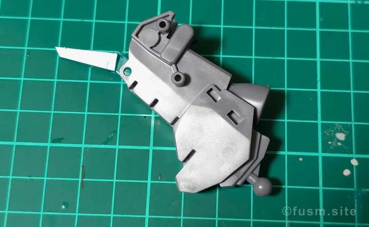 HGUC ドーベン・ウルフ レビュー パーツ・構造・組み立て 05