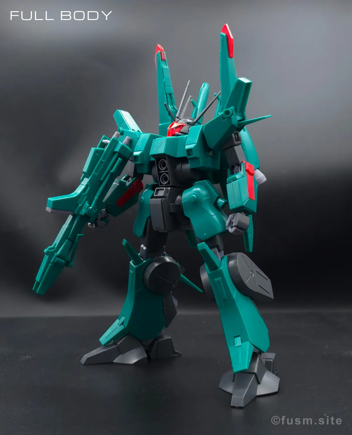 HGUC ドーベン・ウルフ レビュー 多角的に見た全体の外観・素組み 02