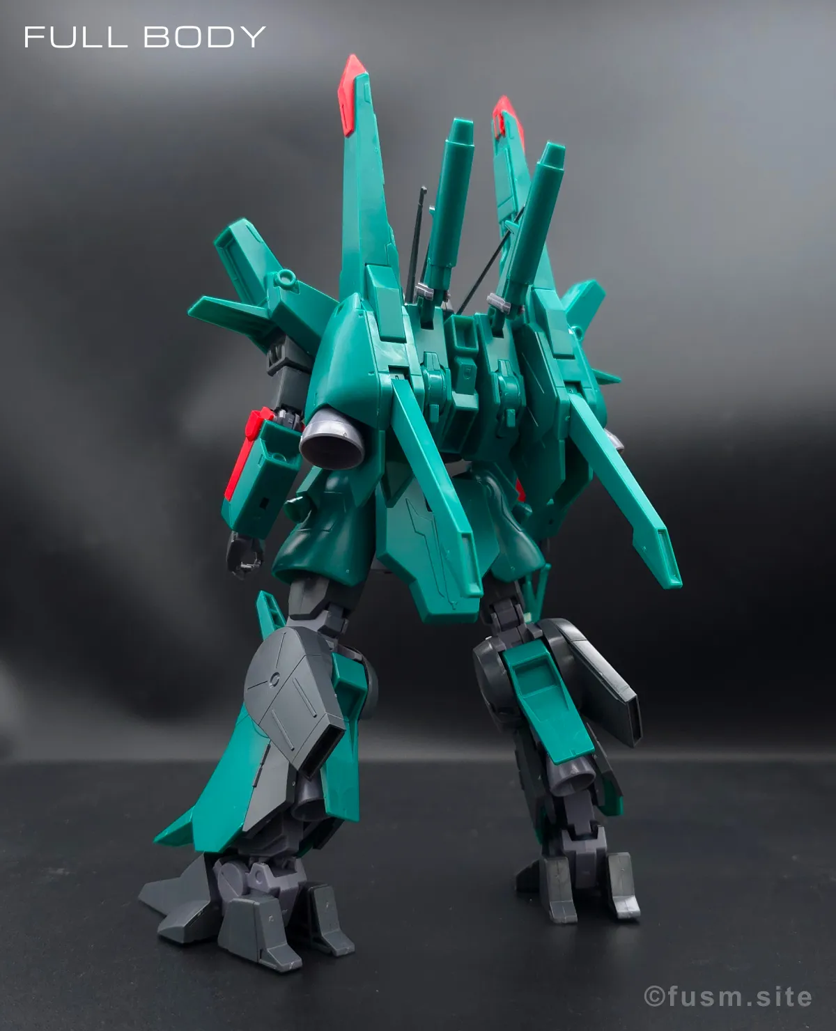 HGUC ドーベン・ウルフ レビュー 多角的に見た全体の外観・素組み 03