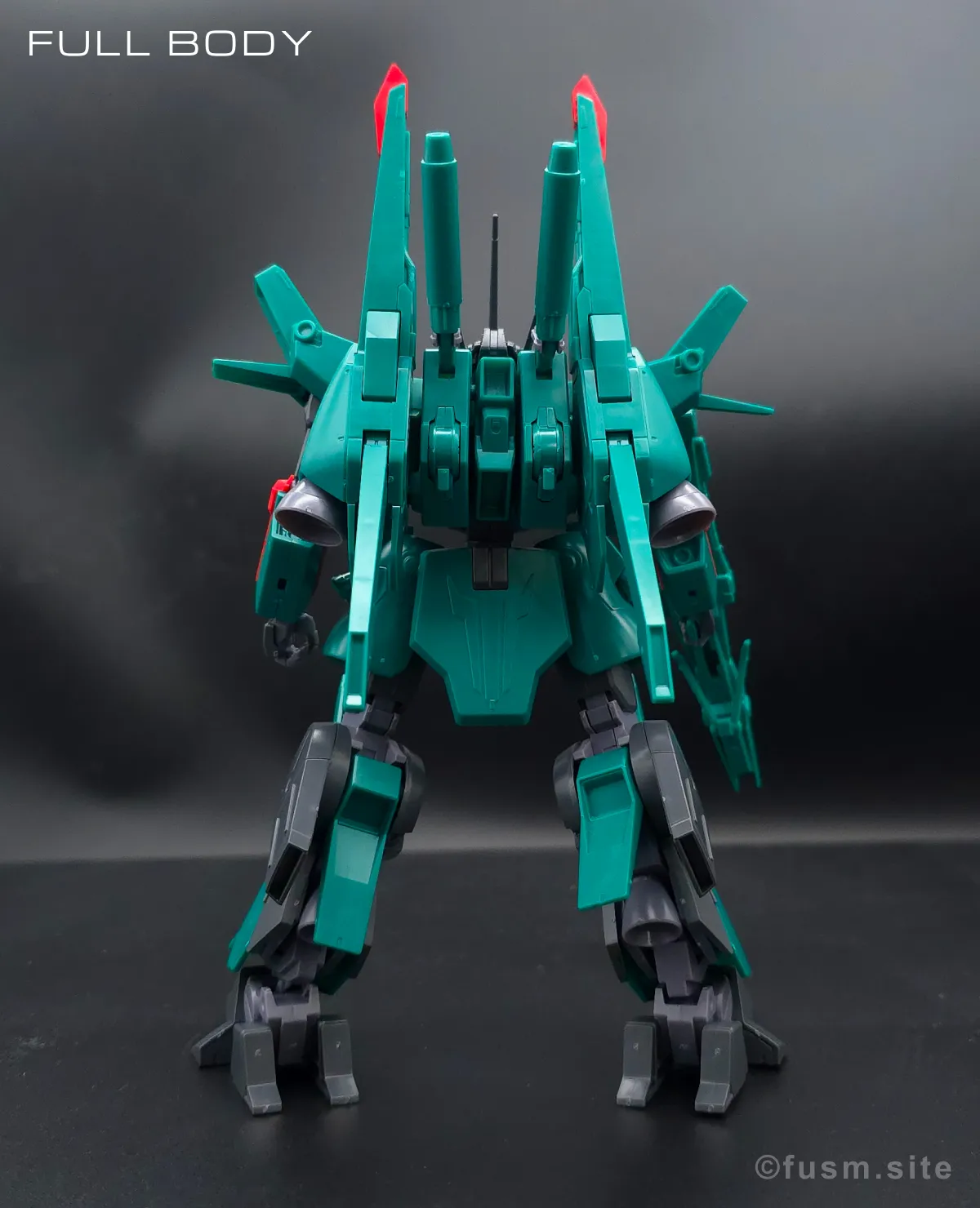 HGUC ドーベン・ウルフ レビュー 多角的に見た全体の外観・素組み 04