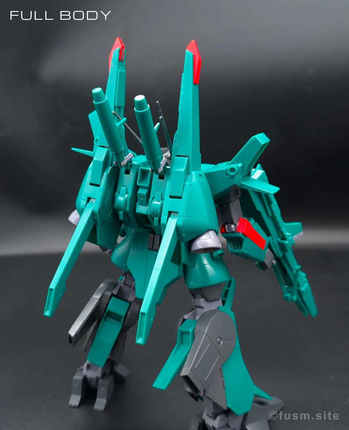 HGUC ドーベン・ウルフ レビュー 多角的に見た全体の外観・素組み 05