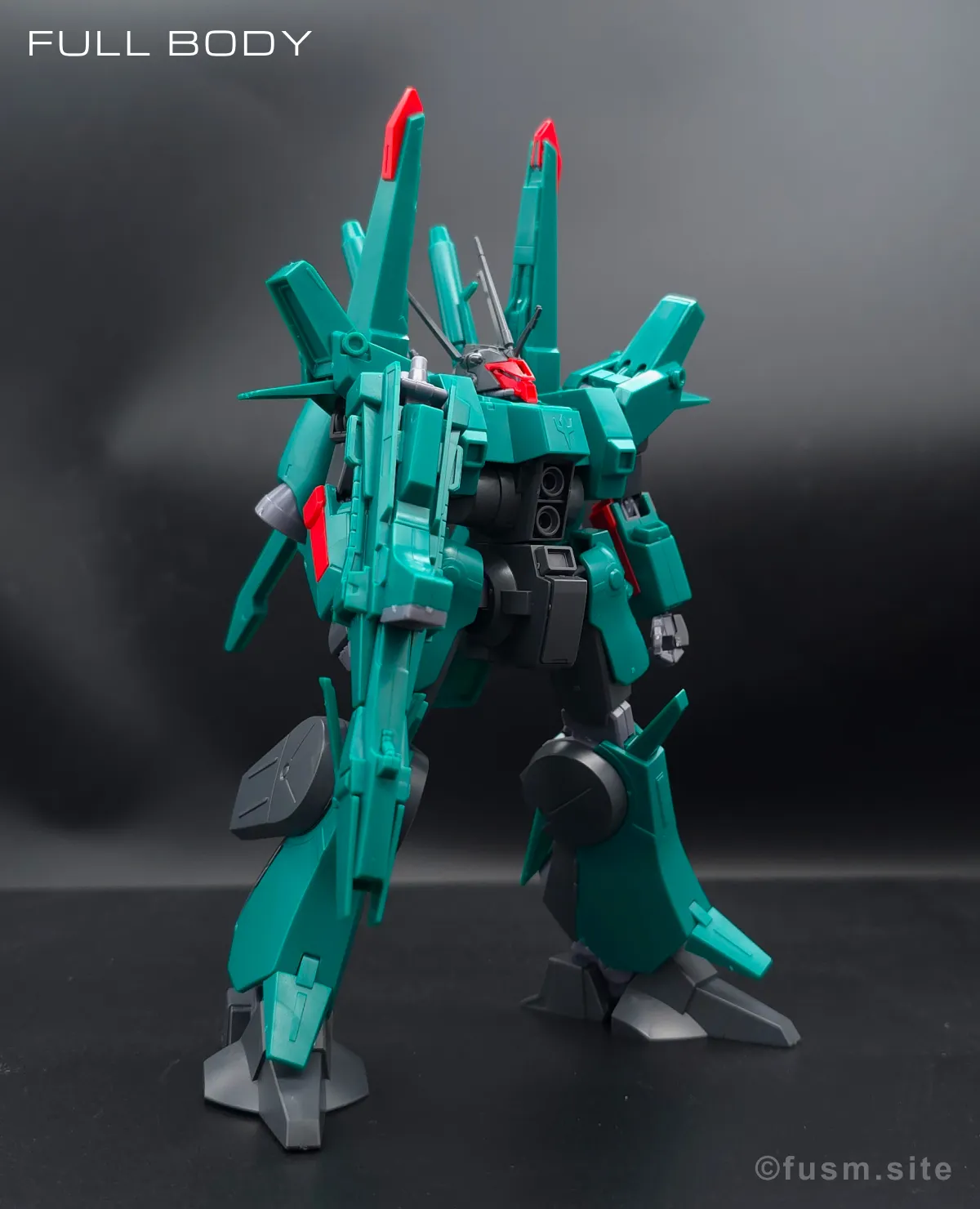 HGUC ドーベン・ウルフ レビュー 多角的に見た全体の外観・素組み 06