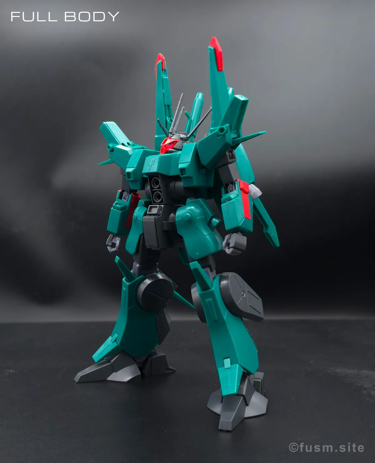 HGUC ドーベン・ウルフ レビュー 多角的に見た全体の外観・素組み 09