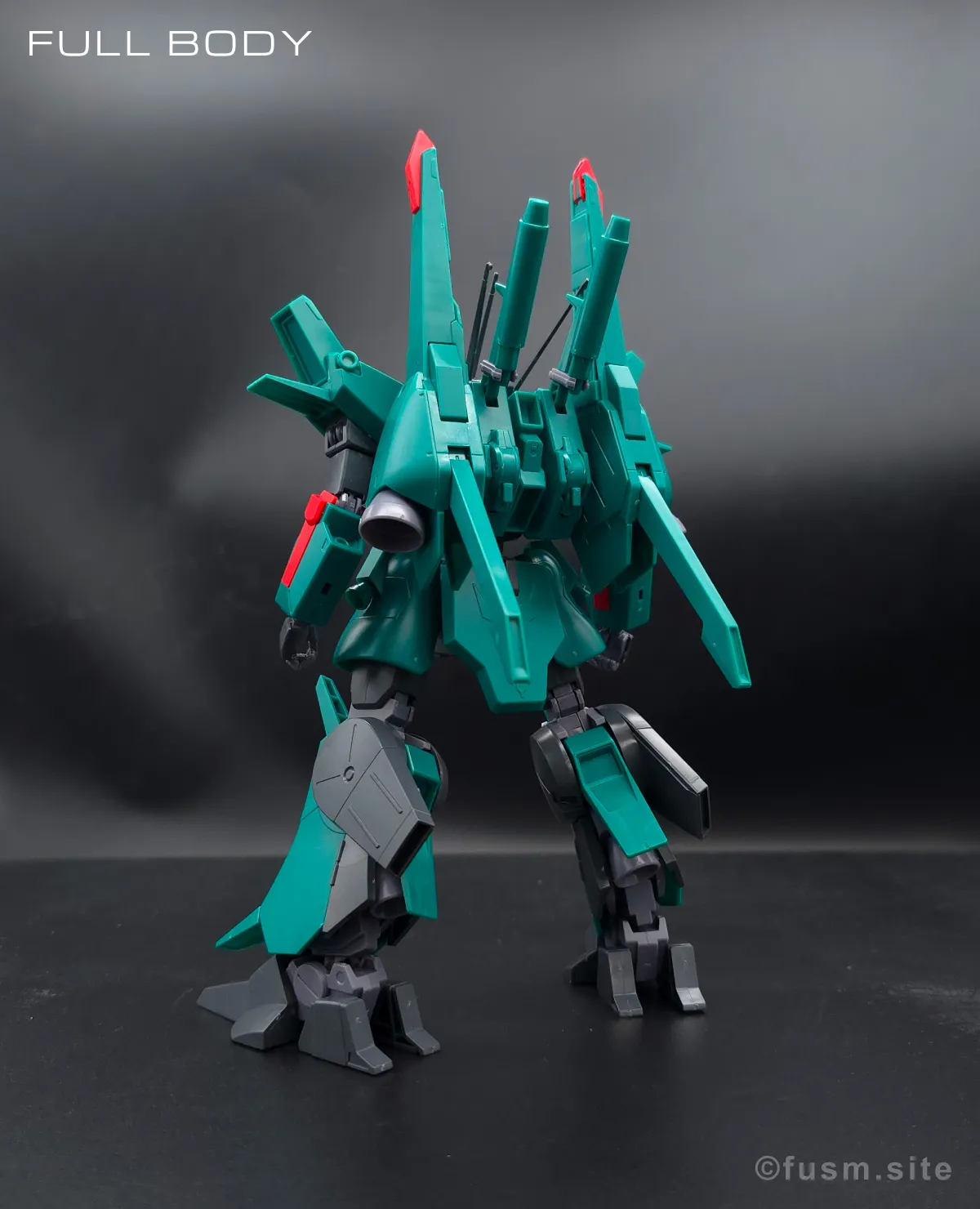 HGUC ドーベン・ウルフ レビュー 多角的に見た全体の外観・素組み 10