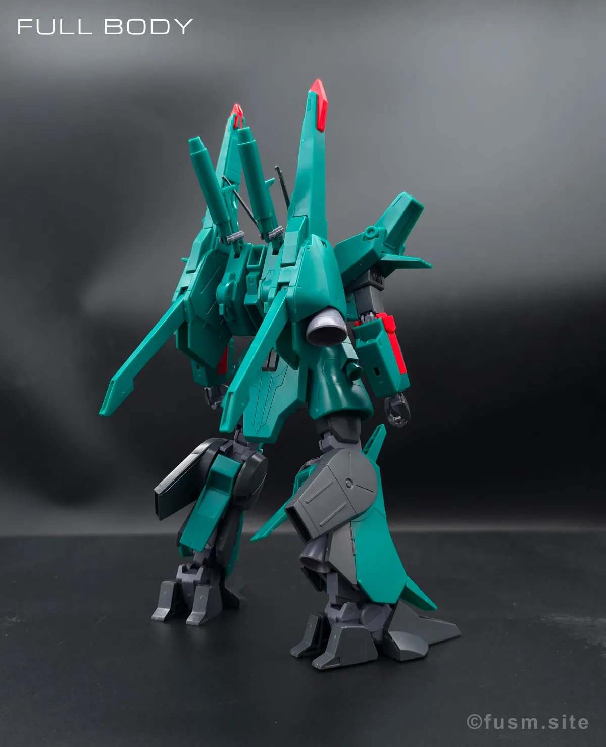 HGUC ドーベン・ウルフ レビュー 多角的に見た全体の外観・素組み 11