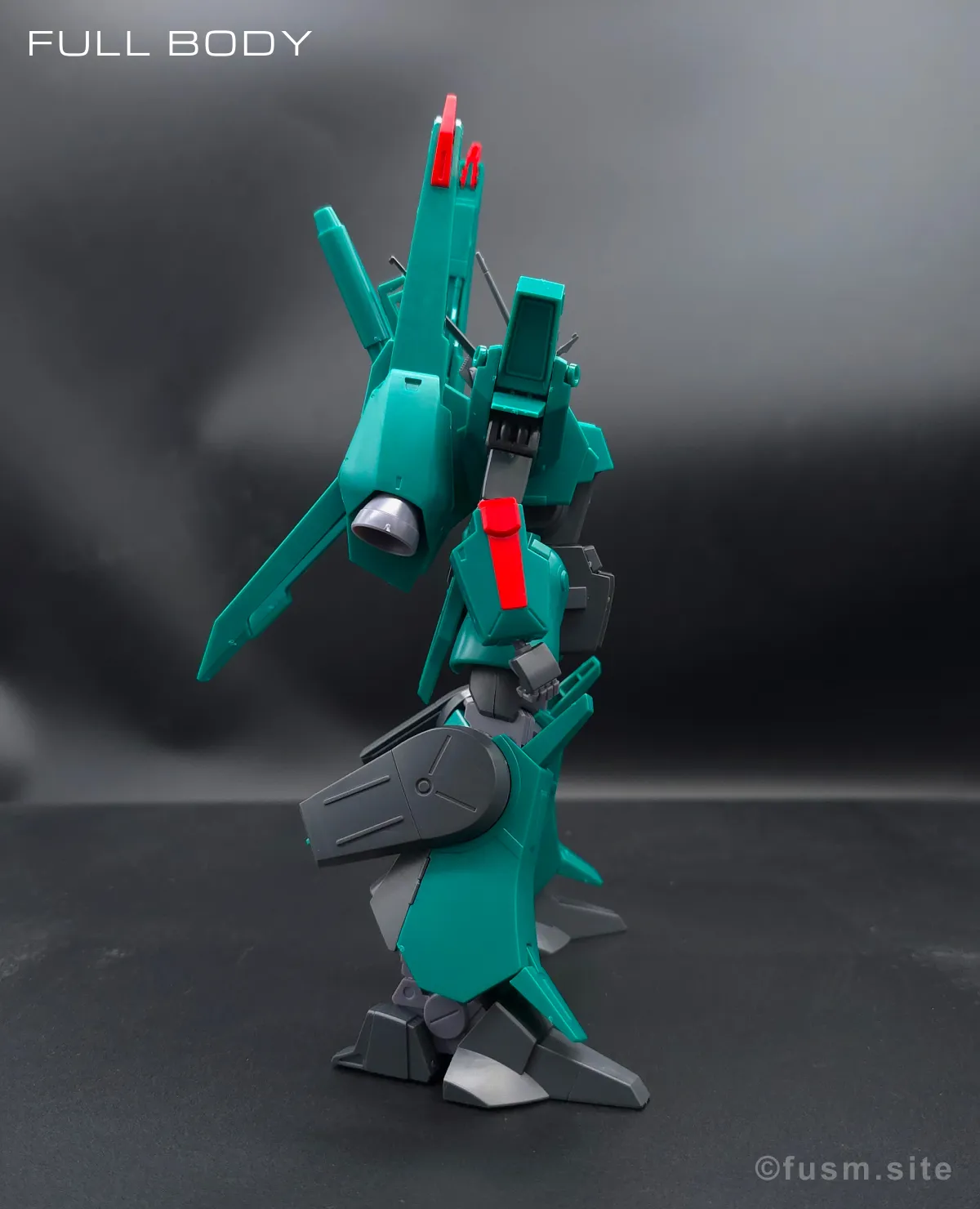 HGUC ドーベン・ウルフ レビュー 多角的に見た全体の外観・素組み 12