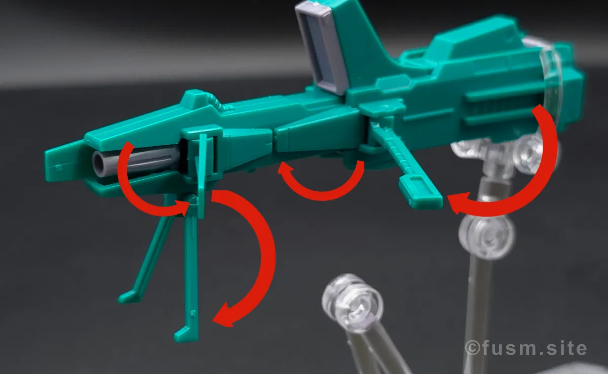 HGUC ドーベン・ウルフ レビュー 付属品 12