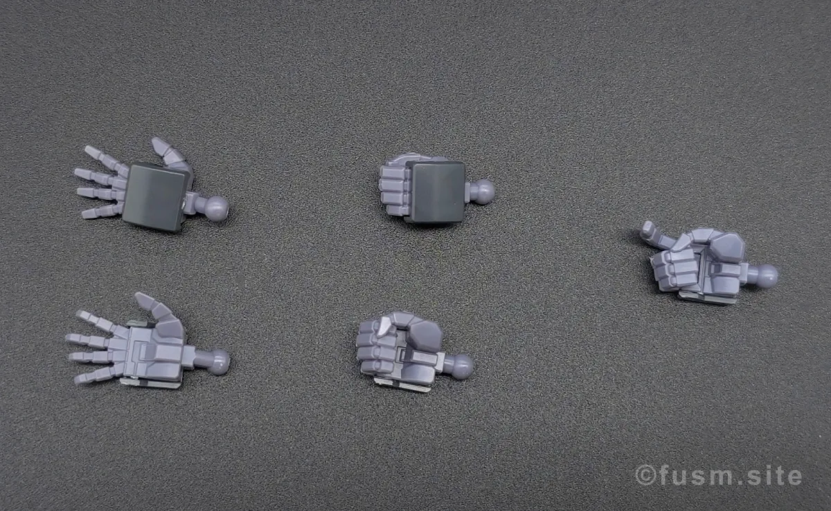HGUC ドーベン・ウルフ レビュー 付属品