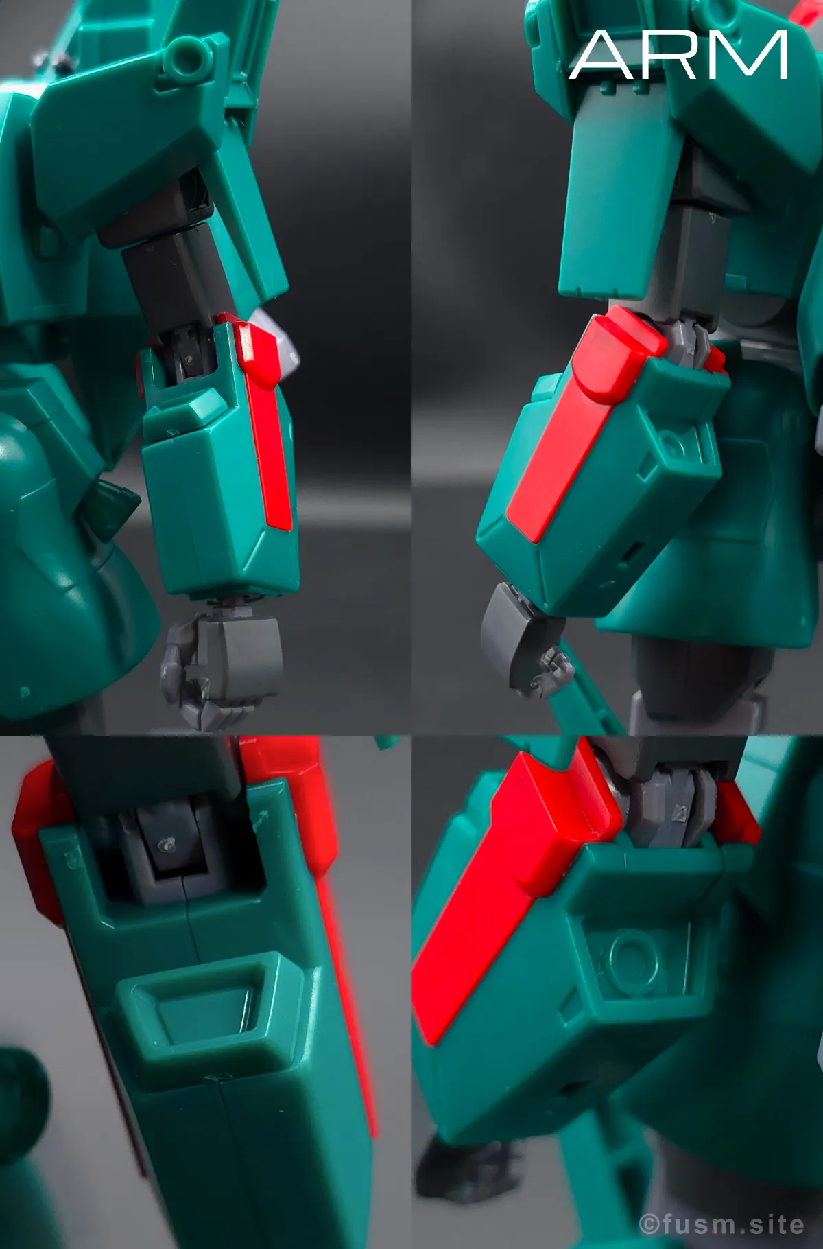HGUC ドーベン・ウルフ レビュー 腕部ディテール 01