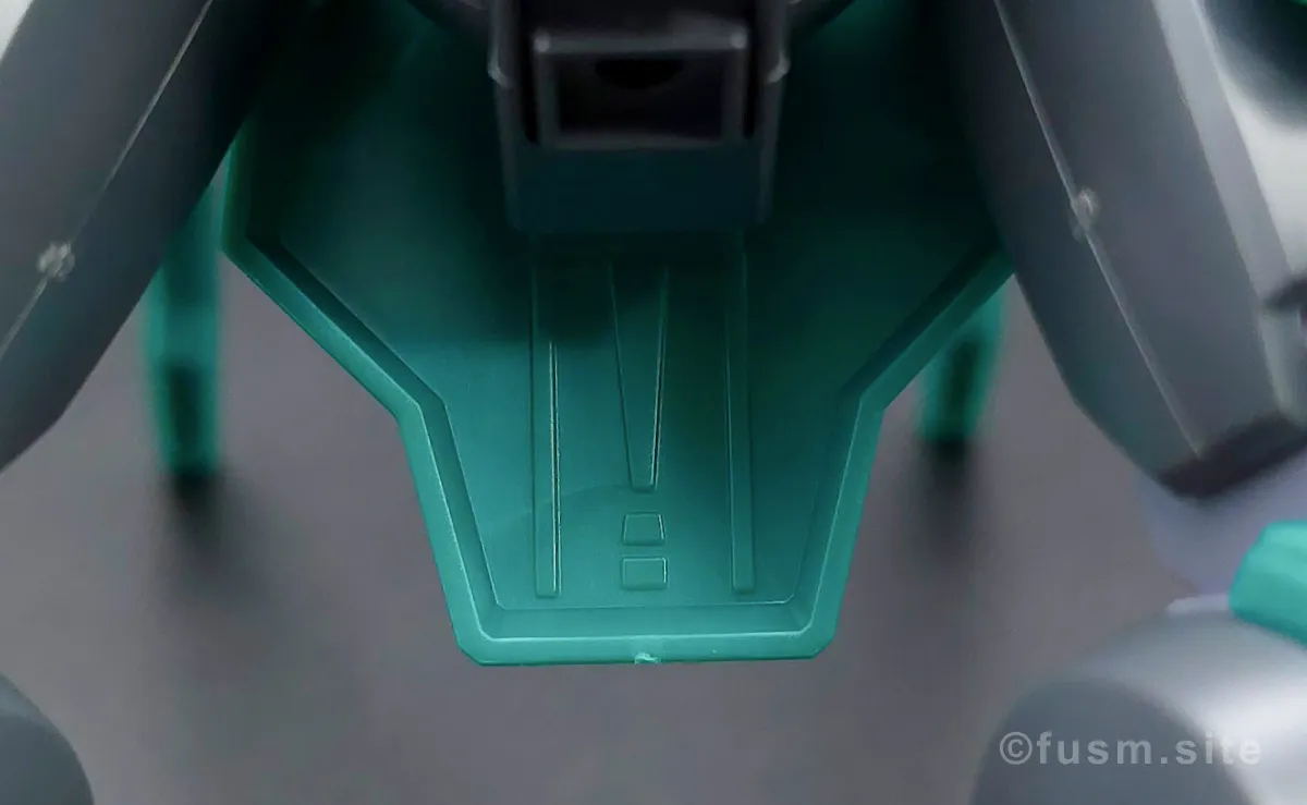 HGUC ドーベン・ウルフ レビュー 胴体ディテール 1