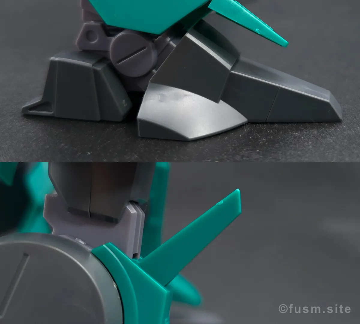 HGUC ドーベン・ウルフ レビュー 脚部ディテール 02