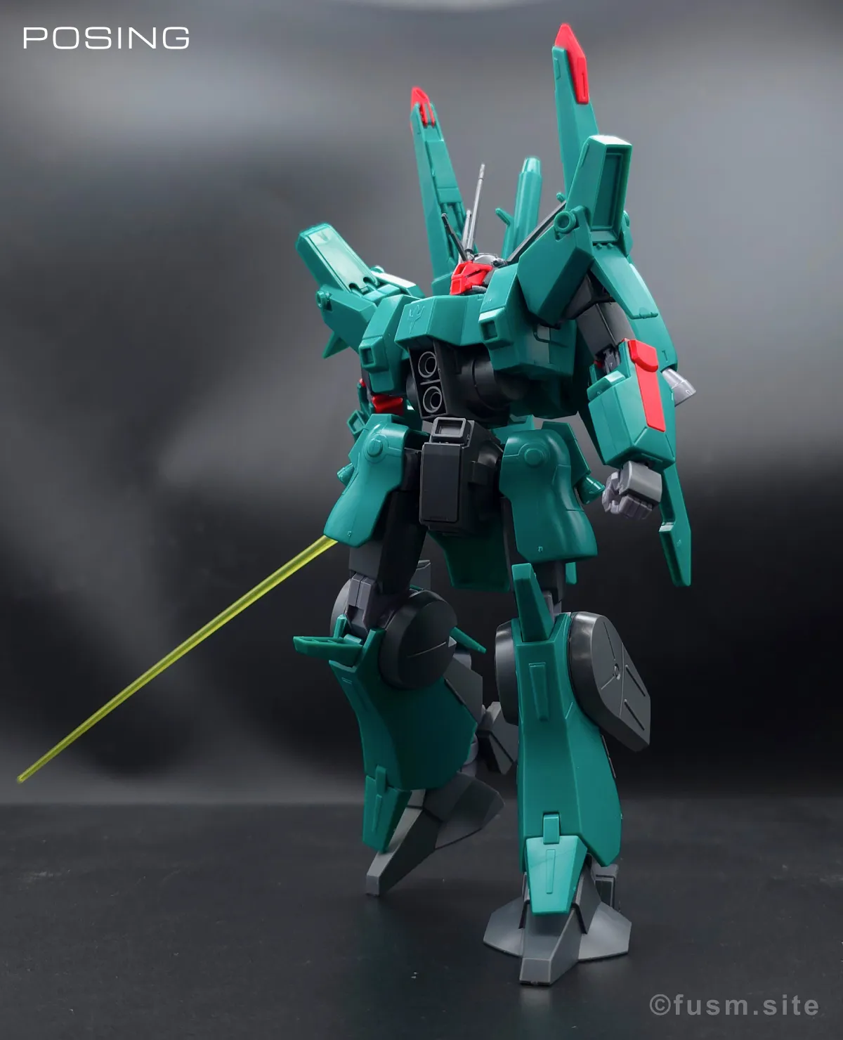 HGUC ドーベン・ウルフ レビュー ポージング 01