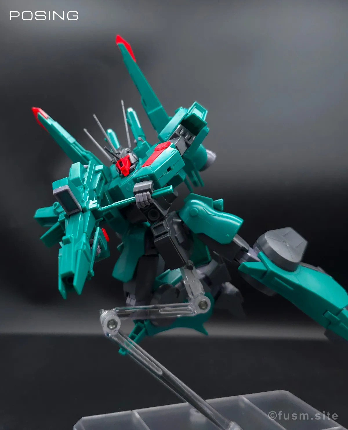 HGUC ドーベン・ウルフ レビュー ポージング 16