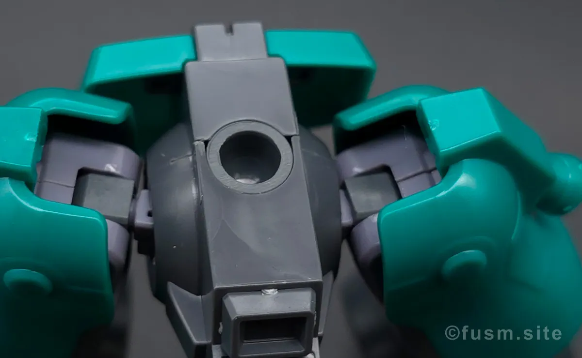 HGUC ドーベン・ウルフ レビュー 耐久力が弱い箇所 02