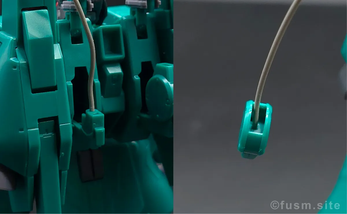 HGUC ドーベン・ウルフ レビュー バックパックレビュー 可動域 08