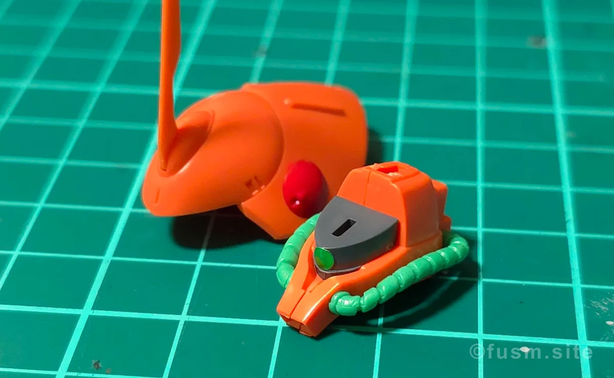 HGUC マラサイ レビュー パーツ・構造・組み立て 02