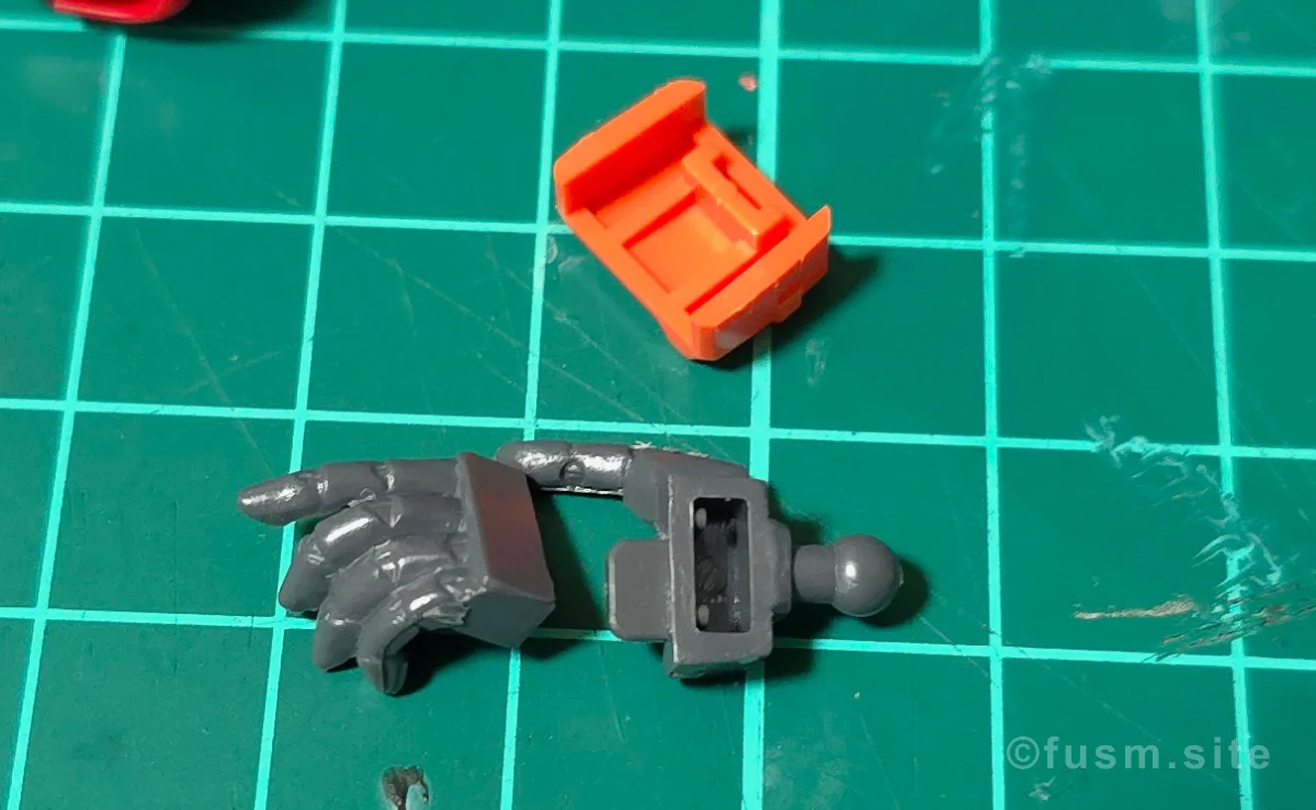 HGUC マラサイ レビュー パーツ・構造・組み立て 05