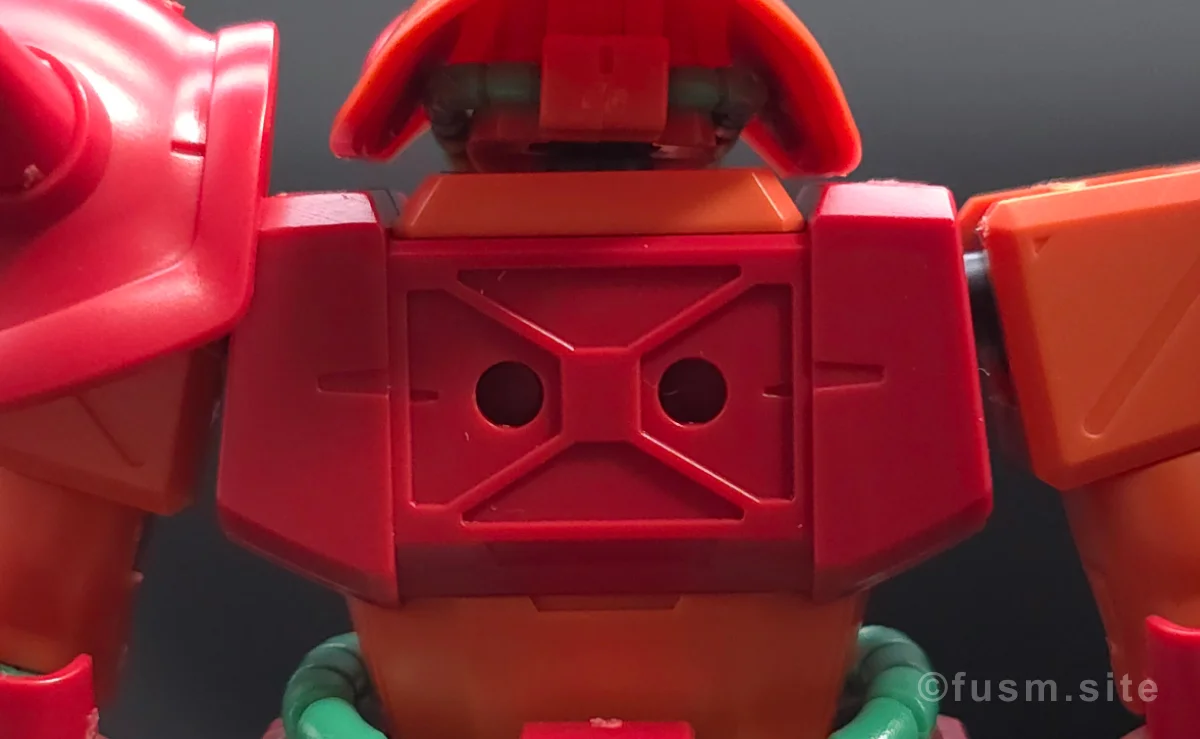 HGUC マラサイ レビュー 胴体ディテール 1