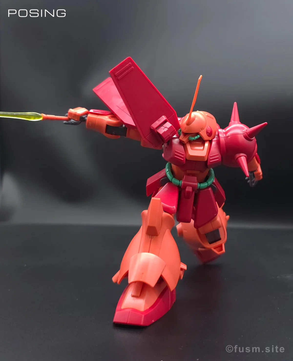 HGUC マラサイ レビュー ポージング 04