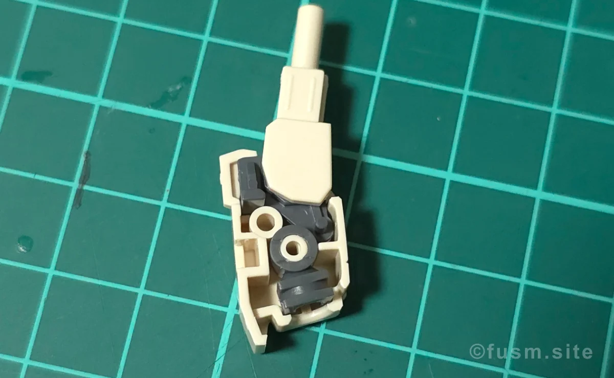 HGUC MSA-003 ネモ(ユニコーンデザートカラーVer.) レビュー パーツ・構造・組み立て 04