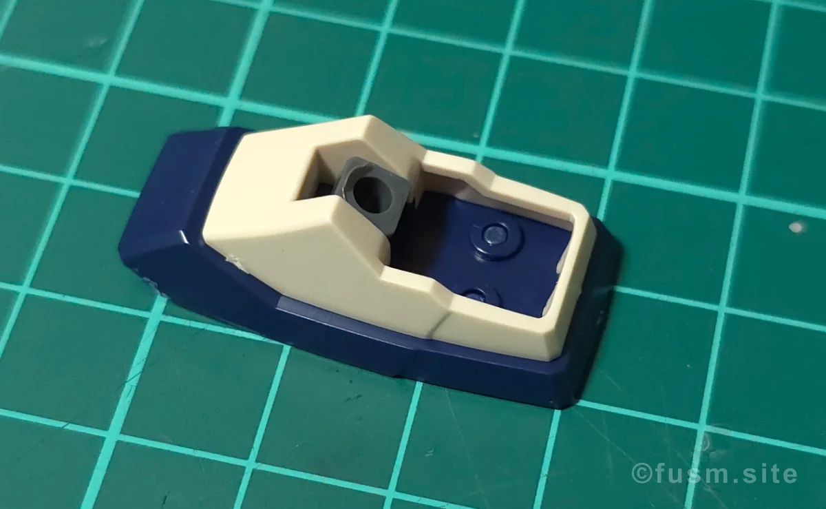 HGUC MSA-003 ネモ(ユニコーンデザートカラーVer.) レビュー パーツ・構造・組み立て 05