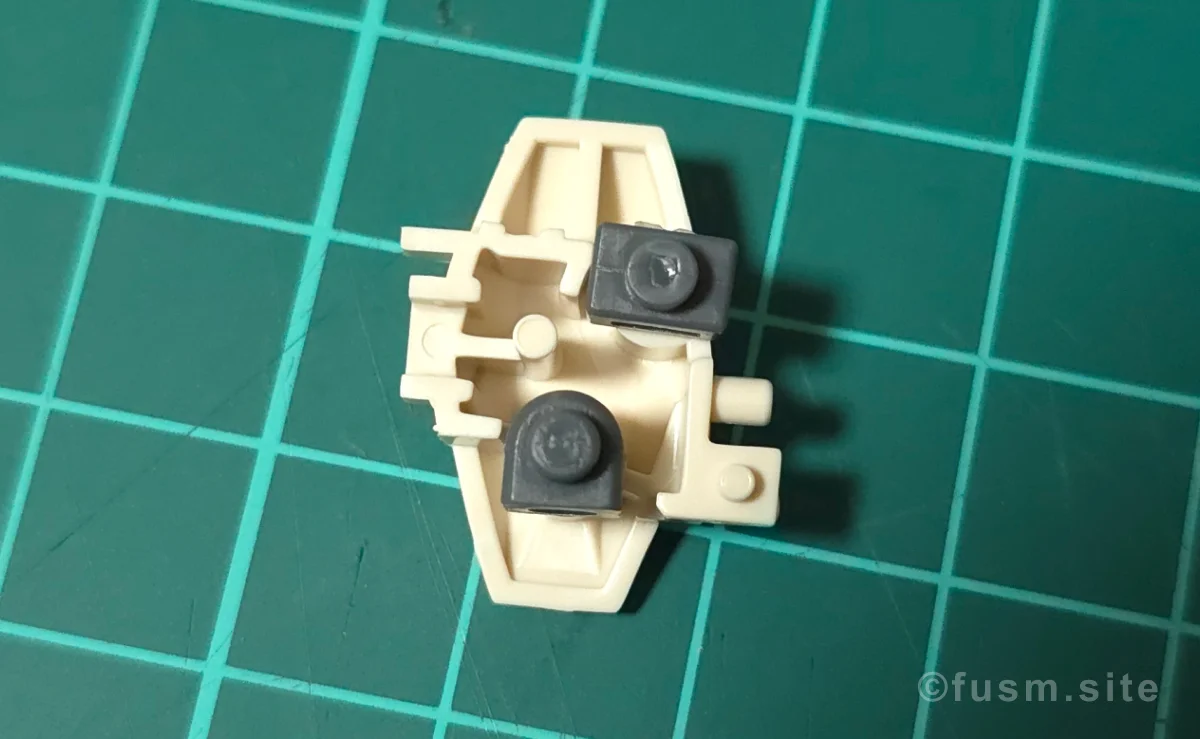 HGUC MSA-003 ネモ(ユニコーンデザートカラーVer.) レビュー パーツ・構造・組み立て 08