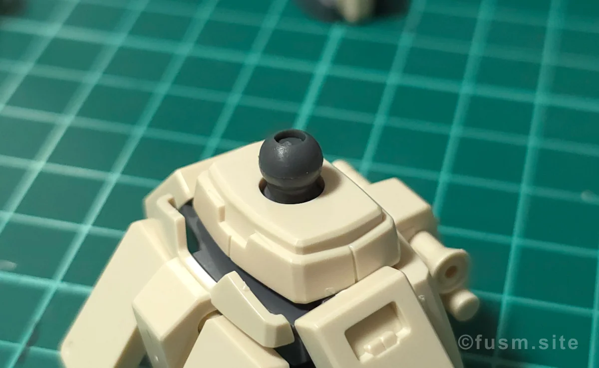 HGUC MSA-003 ネモ(ユニコーンデザートカラーVer.) レビュー パーツ・構造・組み立て 13
